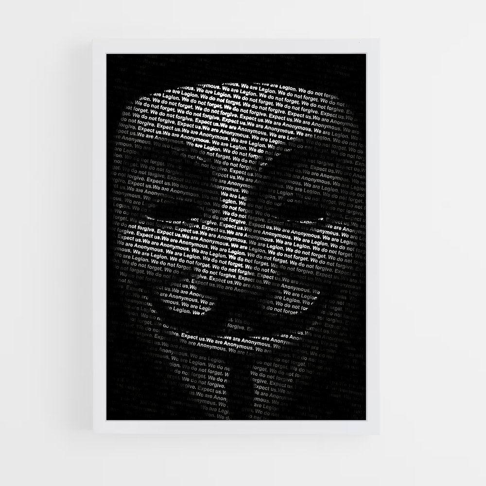 ap-anonymous-5 cadre Blanc