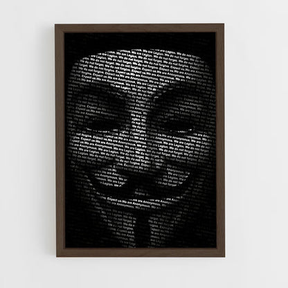 ap-anonymous-5 cadre Bois foncé
