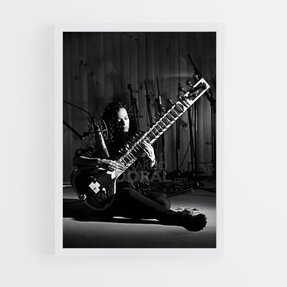 ap-anoushka shankar-5 cadre Blanc