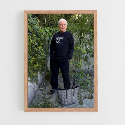 ap-anthony hopkins-1 cadre Bois clair