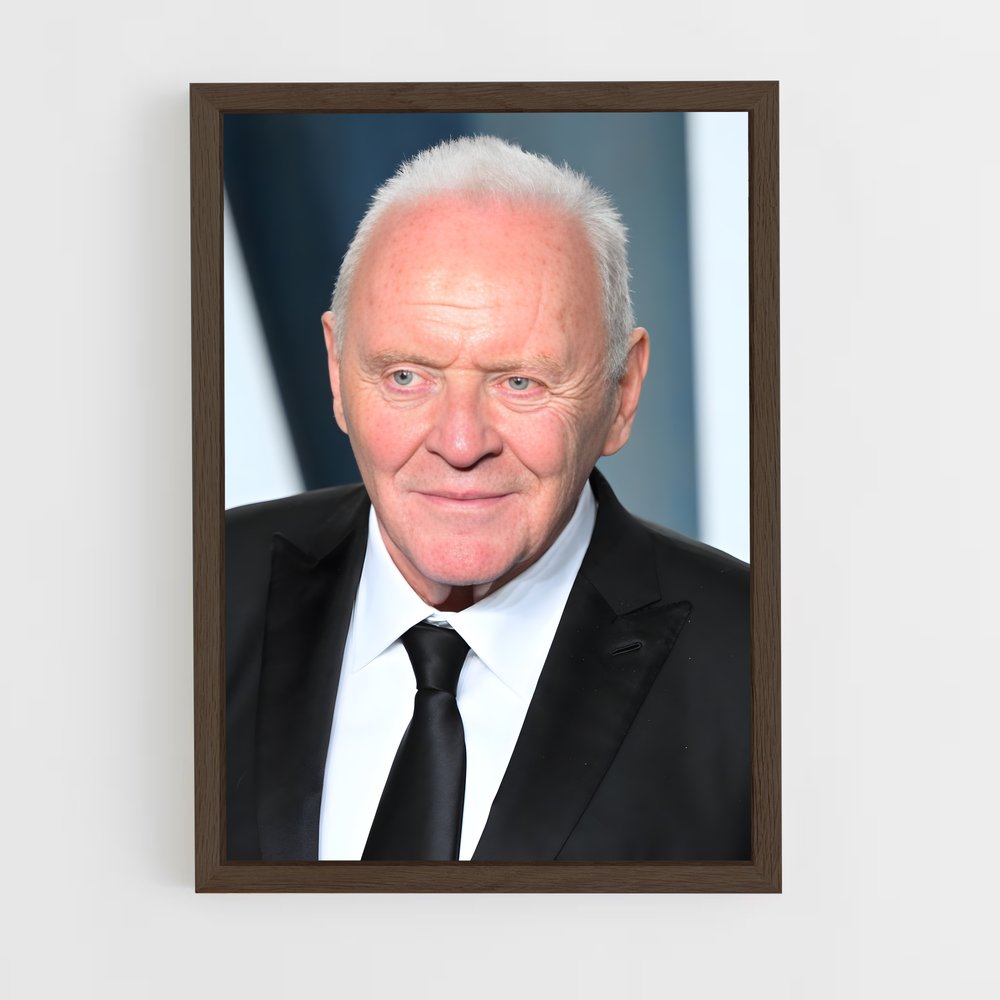 ap-anthony hopkins-4 cadre Bois foncé