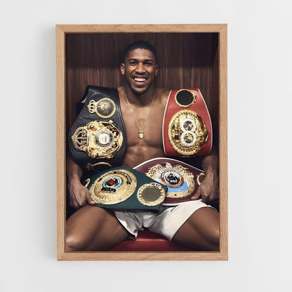 ap-anthony joshua-1 cadre Bois clair