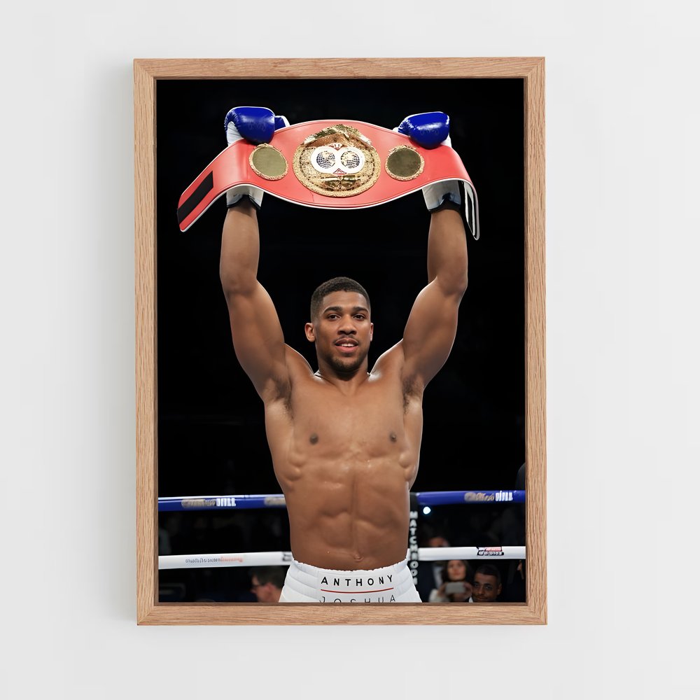 ap-anthony joshua-2 cadre Bois clair