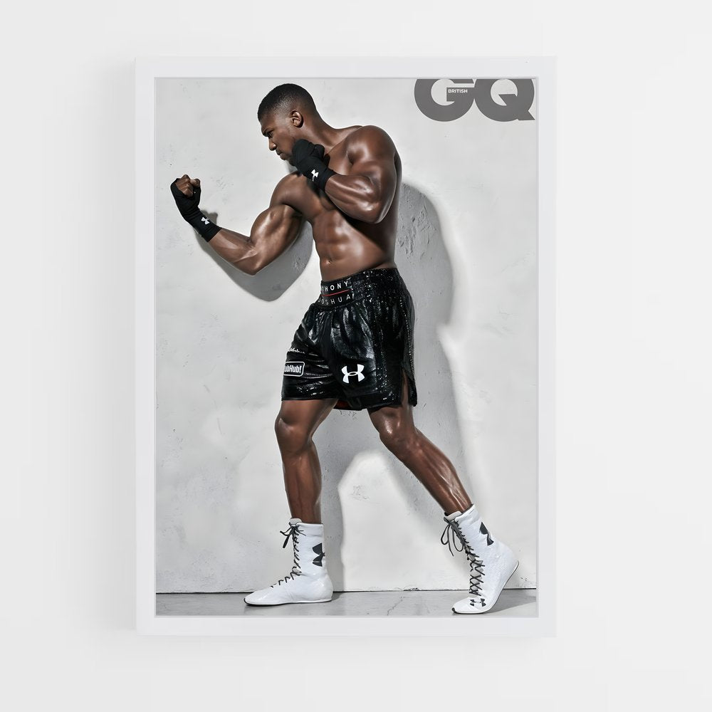 ap-anthony joshua-4 cadre Blanc