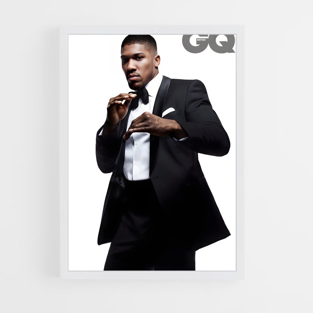 ap-anthony joshua-6 cadre Blanc