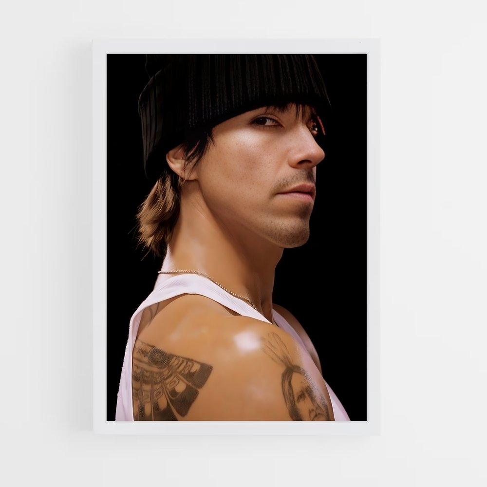 ap-anthony kiedis-2 cadre Blanc