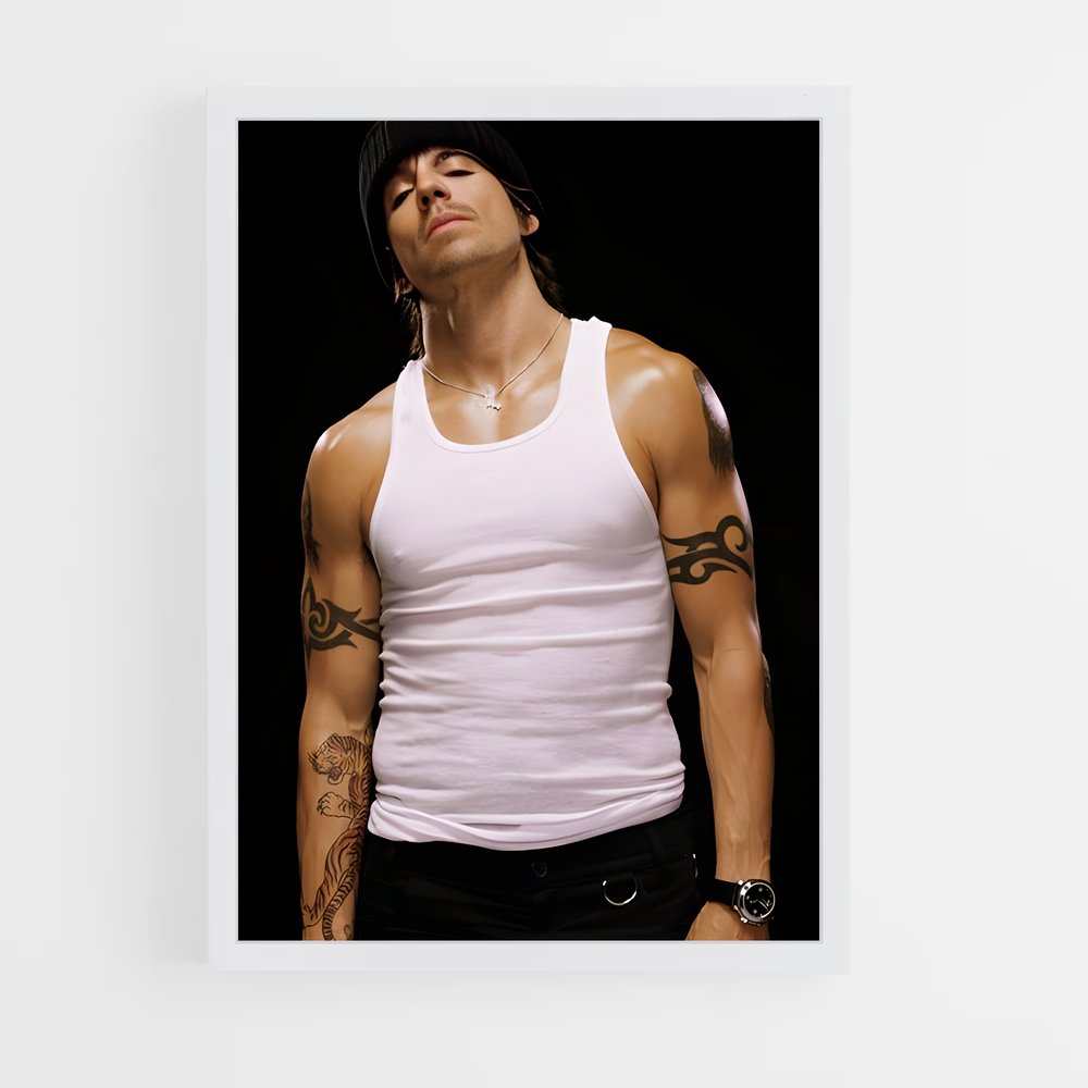 ap-anthony kiedis-3 cadre Blanc