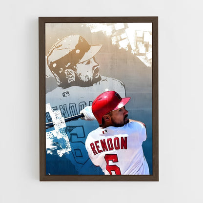 ap-anthony rendon-2 cadre Bois foncé