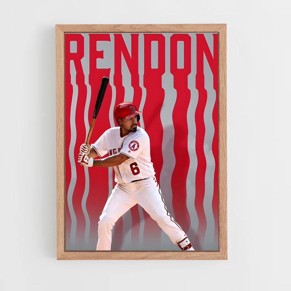 ap-anthony rendon-4 cadre Bois clair