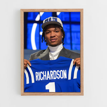 ap-anthony richardson-3 cadre Bois clair