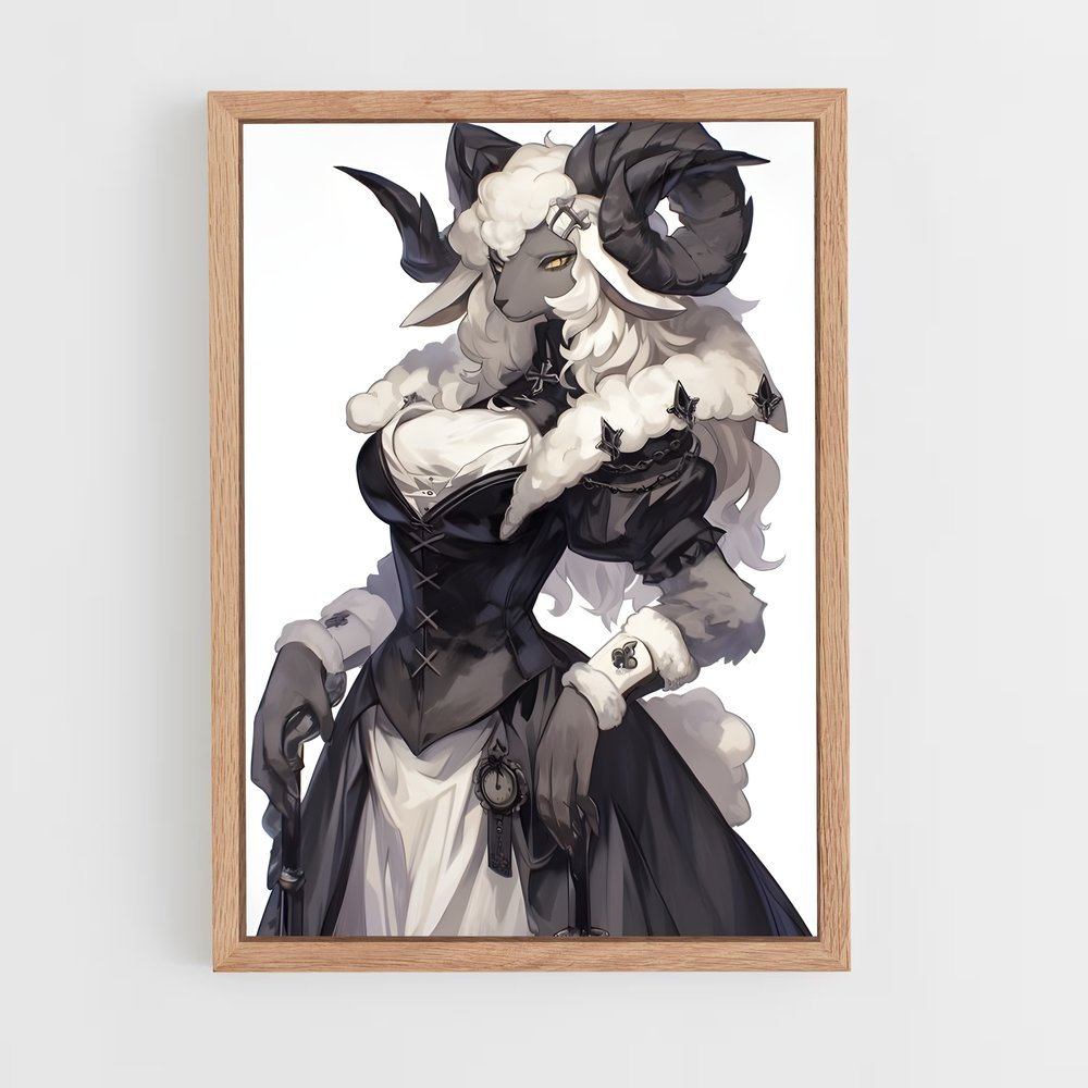 ap-anthropomorphic-6 cadre Bois clair