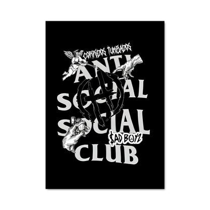 Poster Anti Social Society