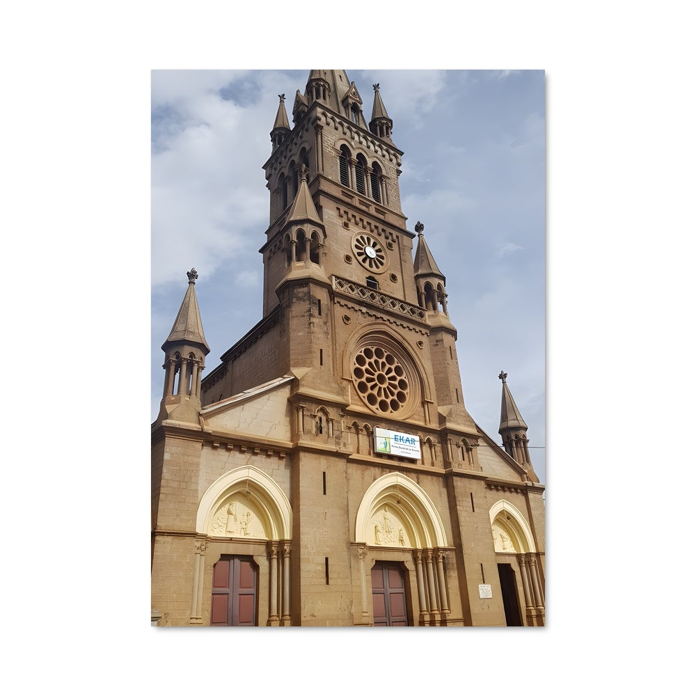 Poster Église d'Antsirabe