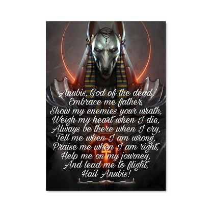 Poster Anubis et le Pharaon