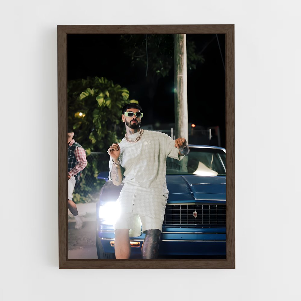 ap-anuel aa-13 cadre Bois foncé