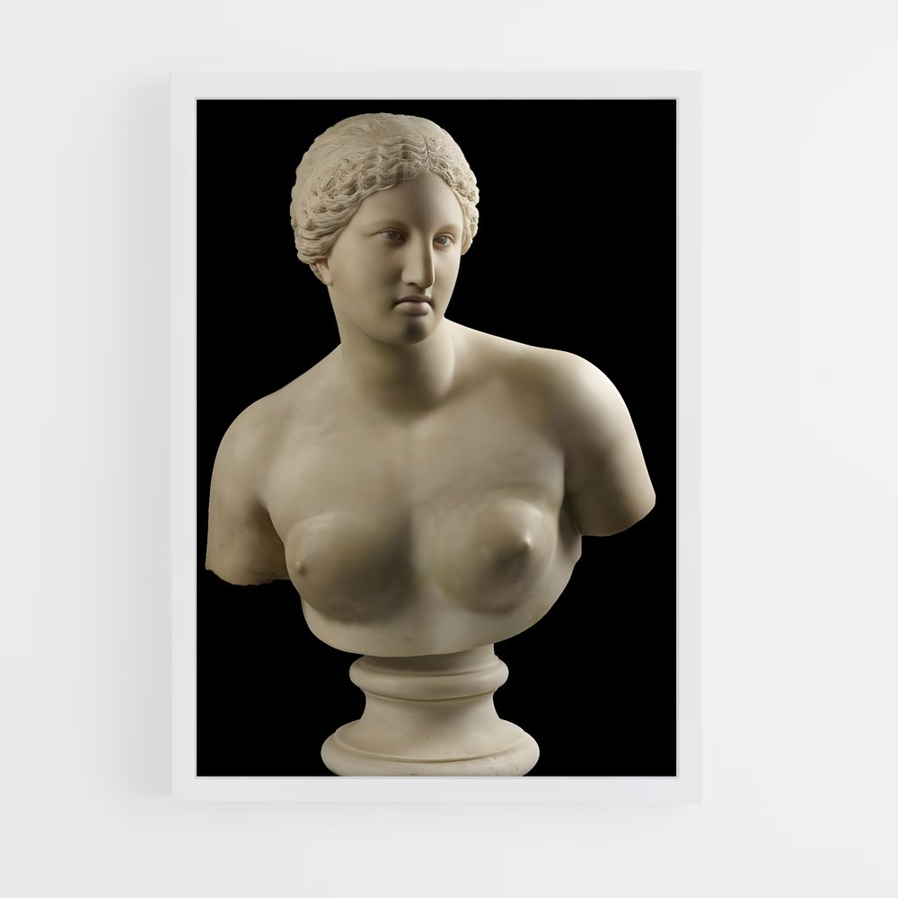 ap-aphrodite of knidos-3 cadre Blanc