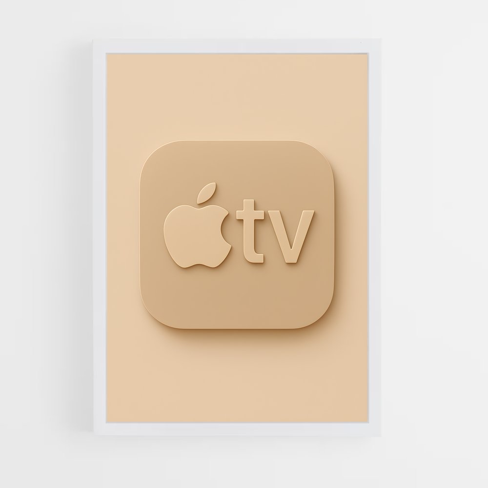 ap-apple tv+-1 cadre Blanc