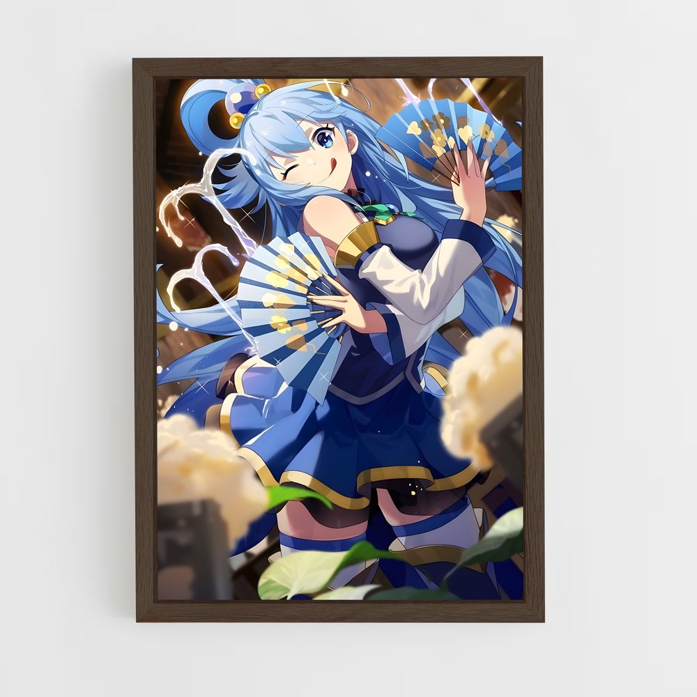ap-aqua-4 cadre Bois foncé