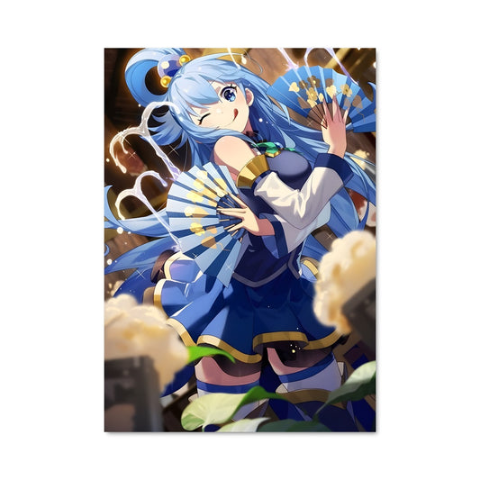 Poster Éclat d'Aqua
