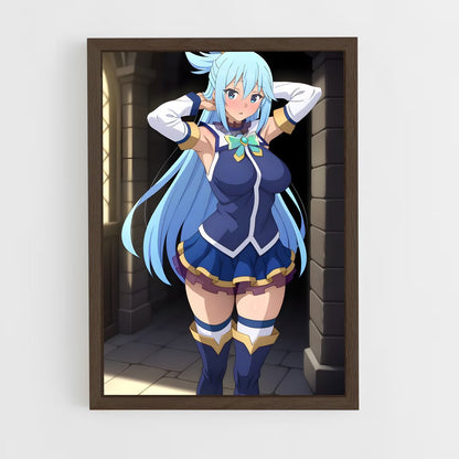ap-aqua-5 cadre Bois foncé