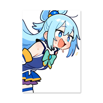 Poster Aqua Belle