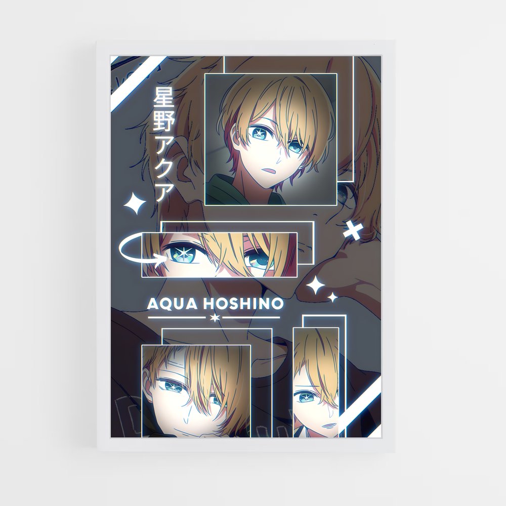 ap-aqua hoshino-2 cadre Blanc