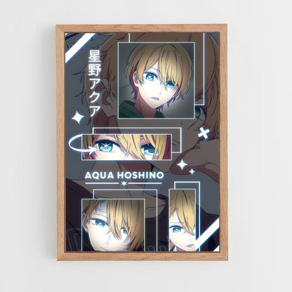 ap-aqua hoshino-2 cadre Bois clair