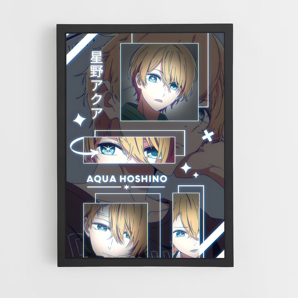 ap-aqua hoshino-2 cadre Noir