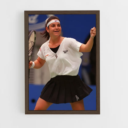 ap-arantxa sanchez vicario-1 cadre Bois foncé