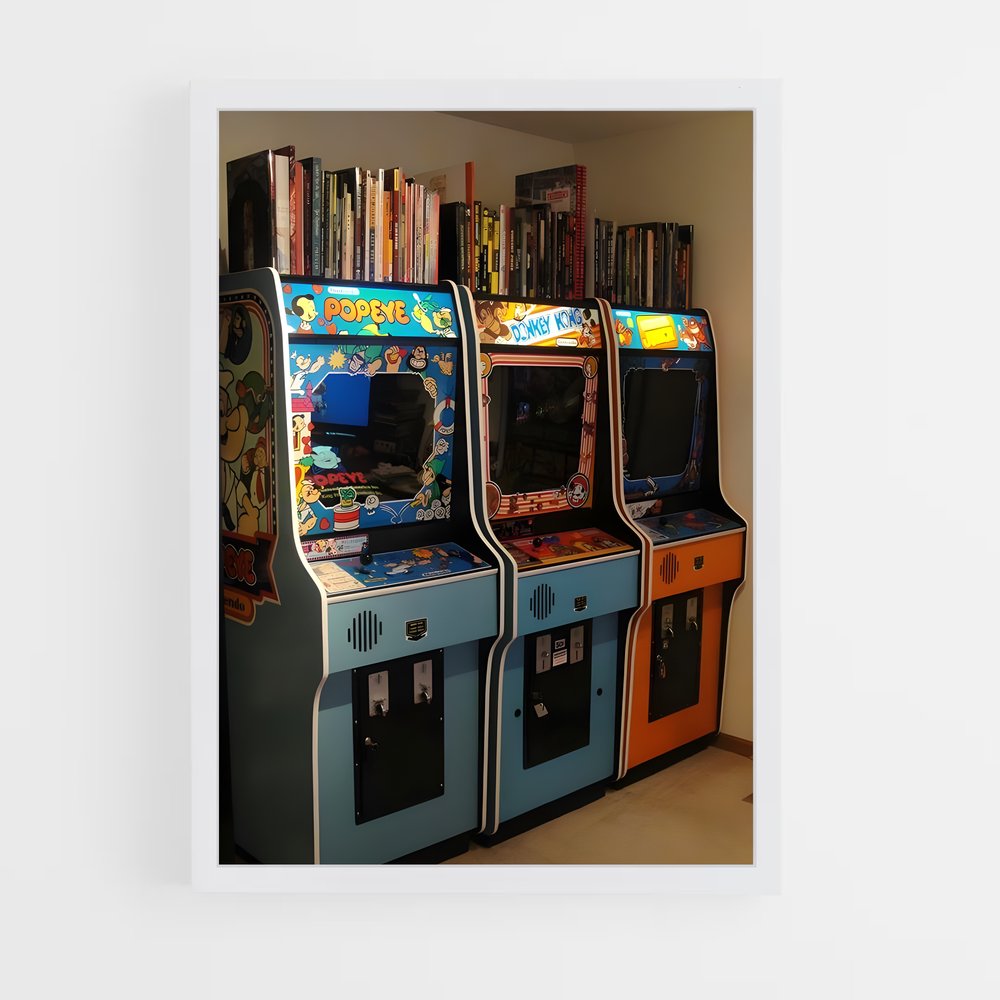 ap-arcade machines-1 cadre Blanc
