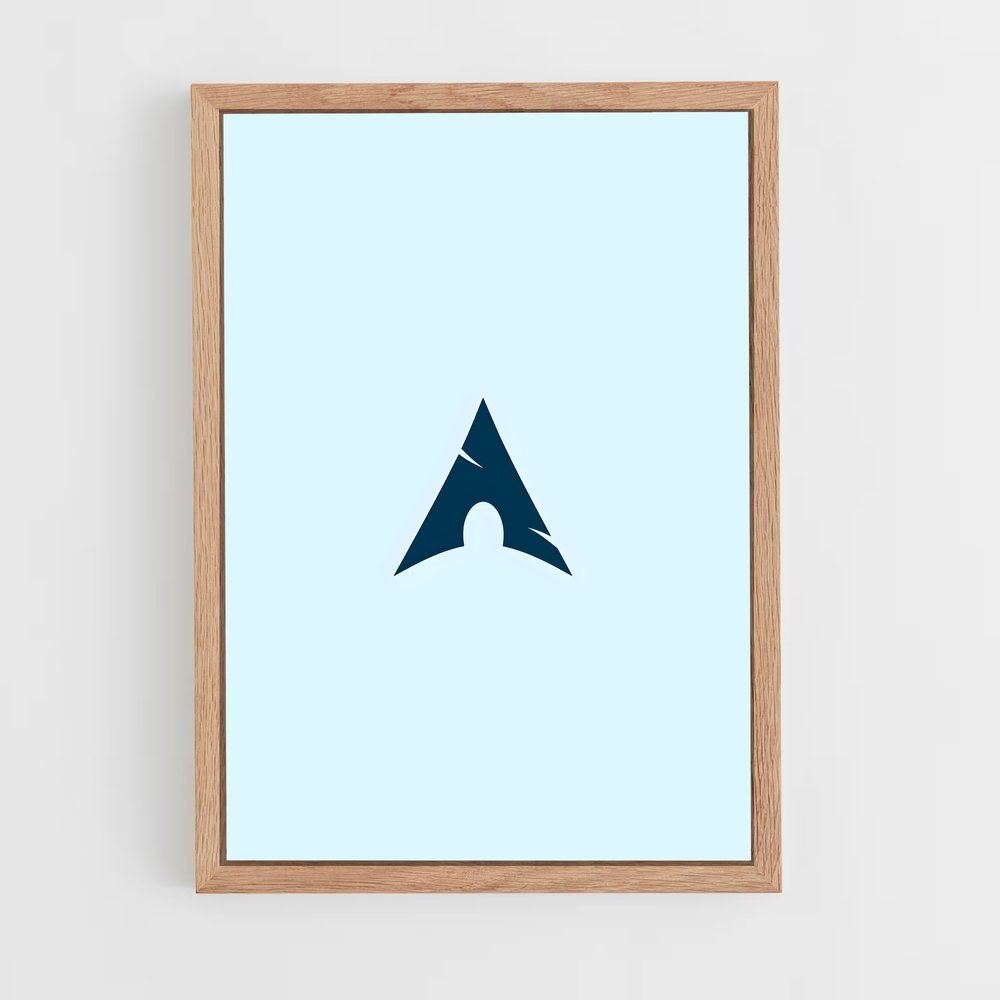 ap-arch linux-3 cadre Bois clair