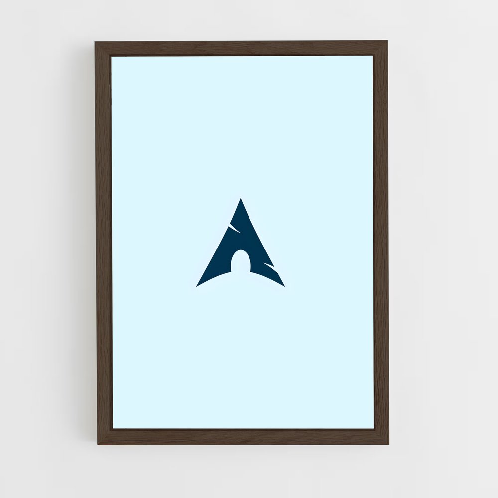 ap-arch linux-3 cadre Bois foncé