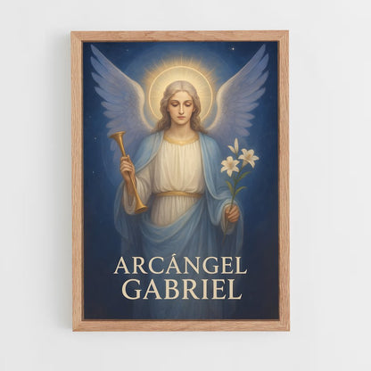 ap-archangel gabriel-3 cadre Bois clair