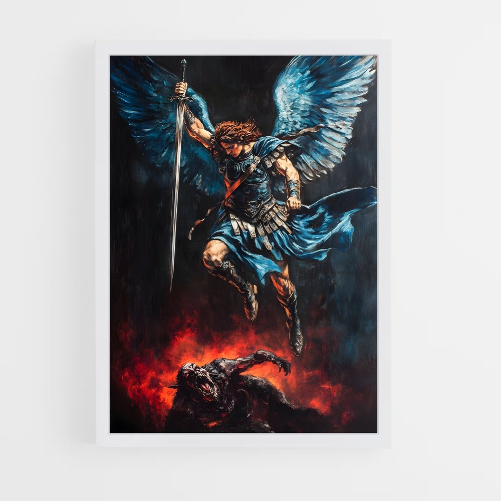 ap-archangel michael-15 cadre Blanc