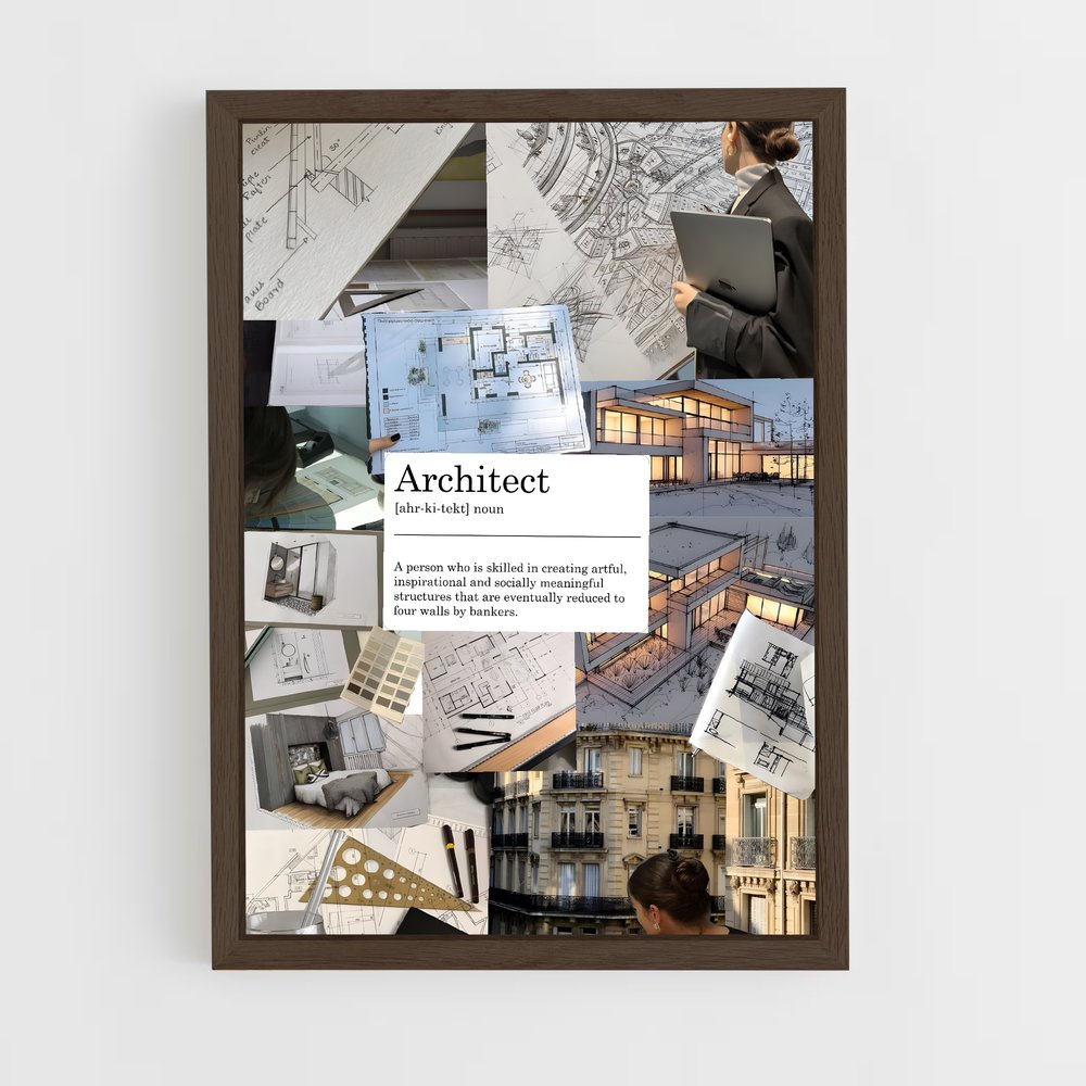 ap-architect-2 cadre Bois foncé