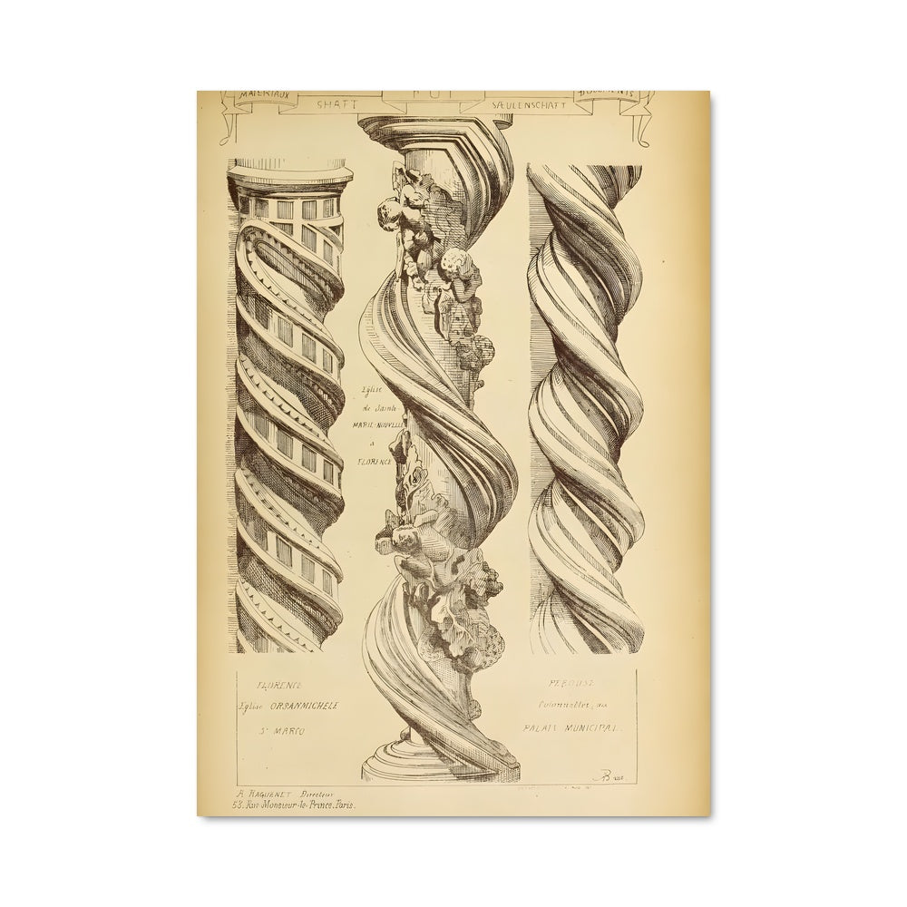 Poster Escalier Infini