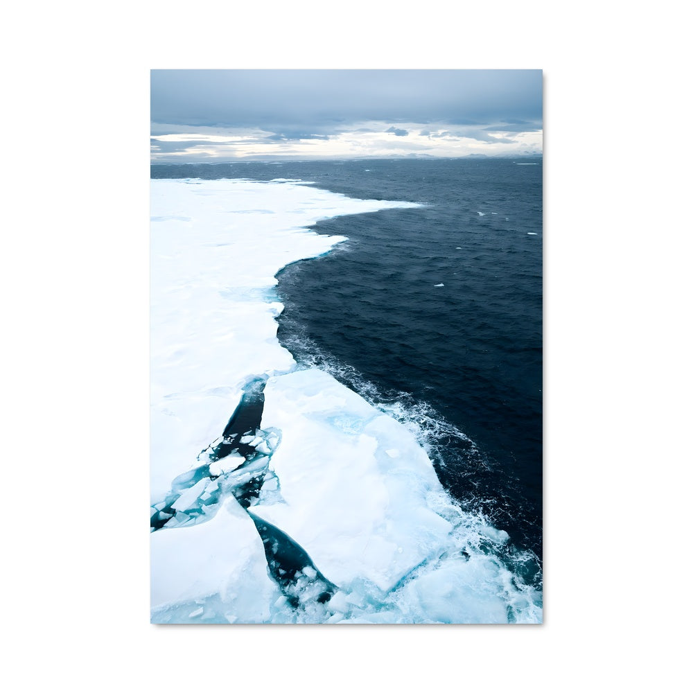 Poster Glaces en Fusion