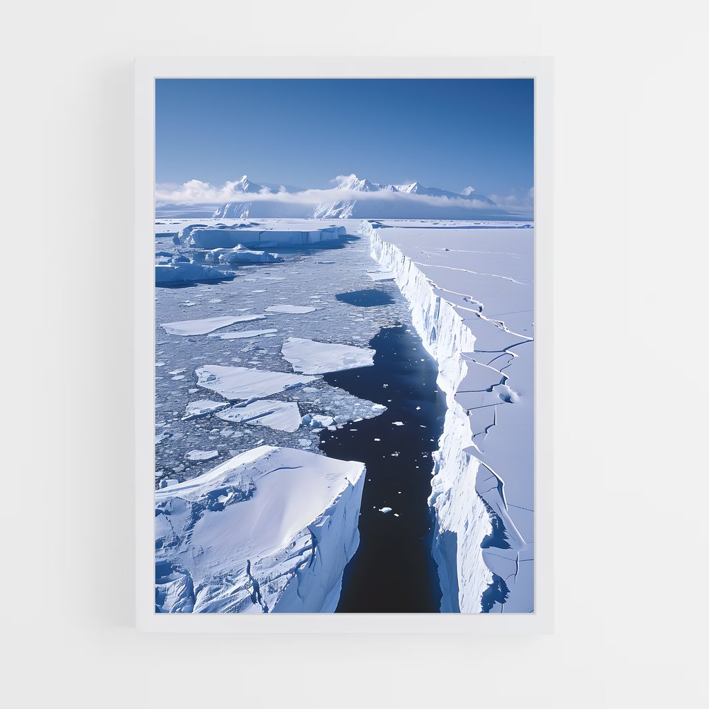 ap-arctic ice-10 cadre Blanc