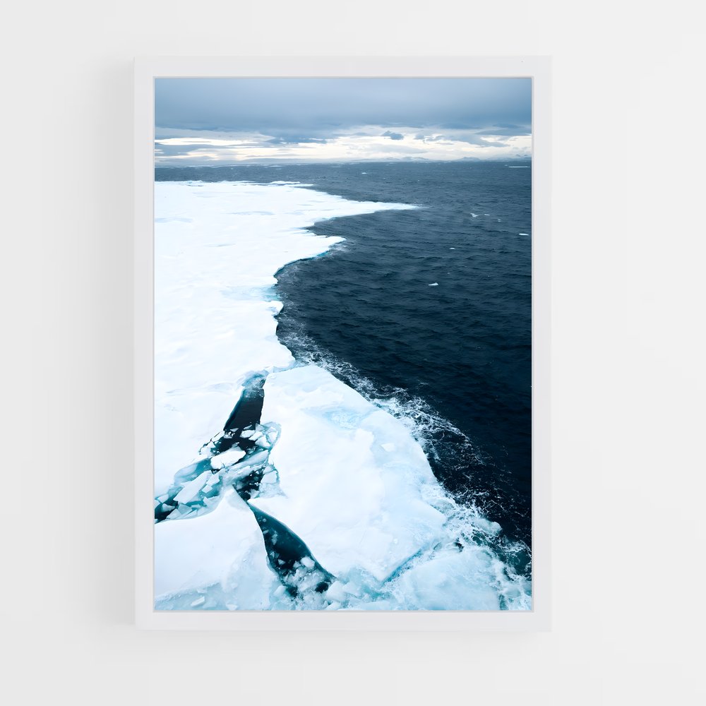 ap-arctic ice-3 cadre Blanc
