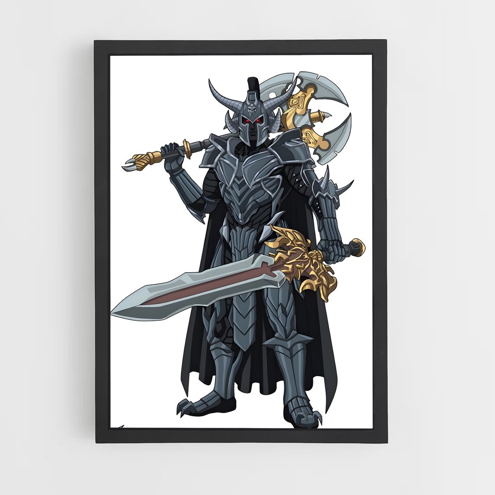 ap-ares god of war-2 cadre Noir