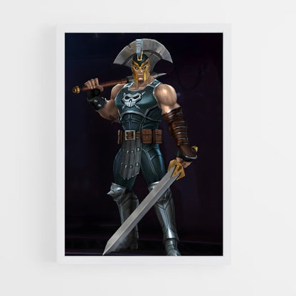 ap-ares god of war-5 cadre Blanc