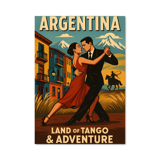 Poster Tango entre Montagnes