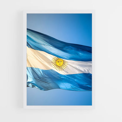 ap-argentina flag-5 cadre Blanc