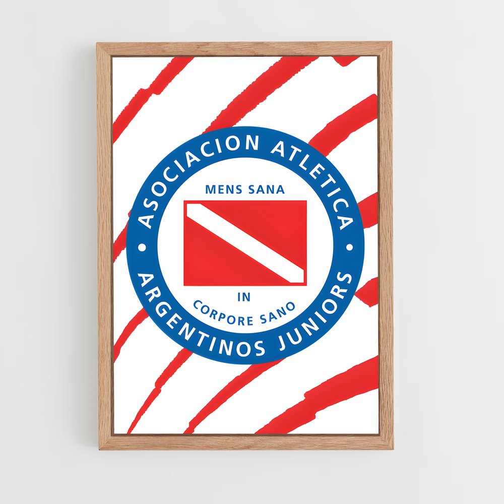 ap-argentinos juniors-7 cadre Bois clair