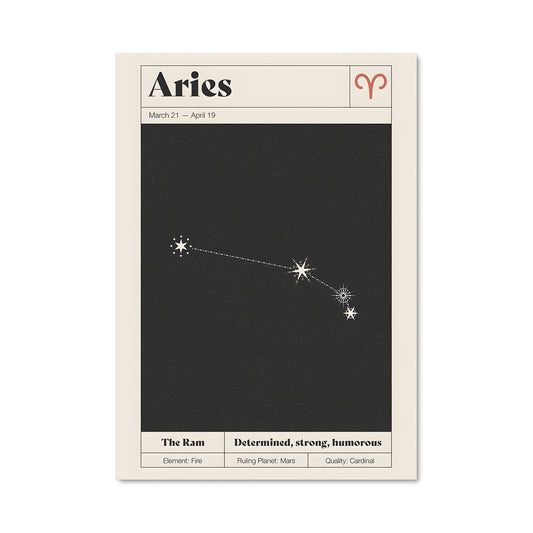 Poster Étoiles d'Aries