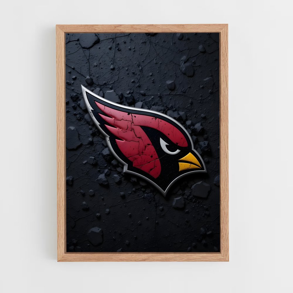 ap-arizona cardinals-4 cadre Bois clair
