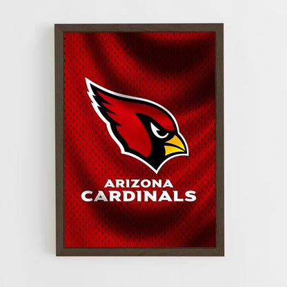 ap-arizona cardinals-5 cadre Bois foncé