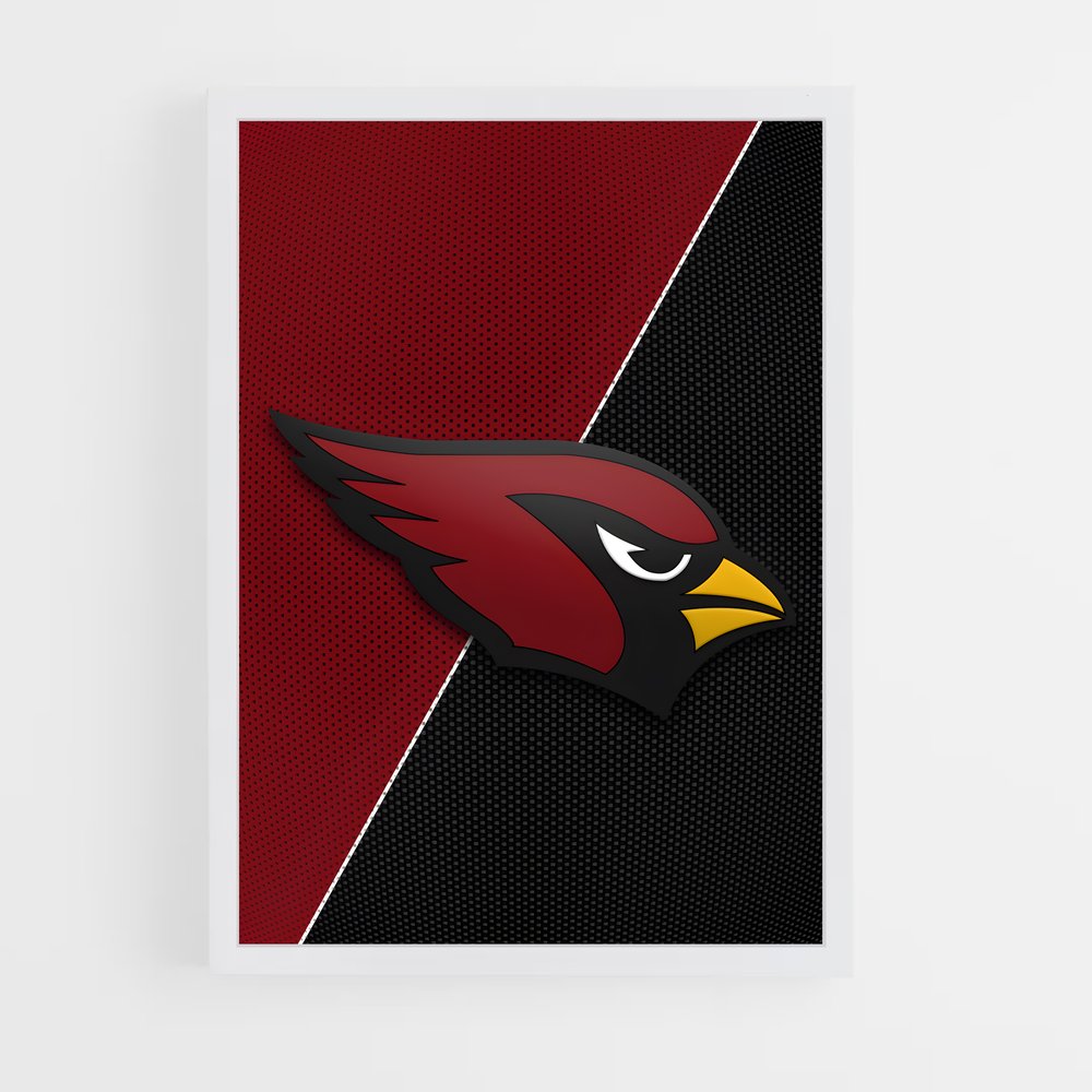 ap-arizona cardinals-7 cadre Blanc
