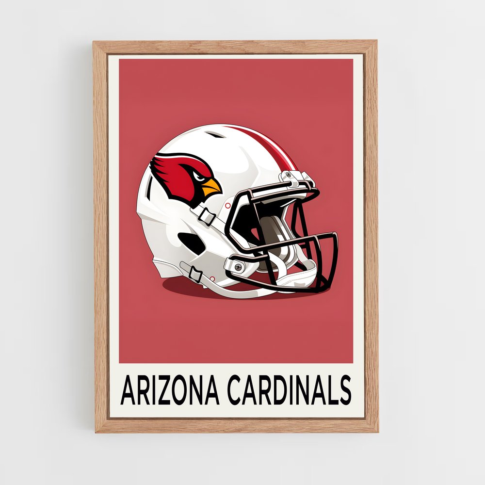 ap-arizona cardinals-8 cadre Bois clair