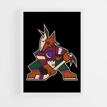 ap-arizona coyotes-7 cadre Blanc